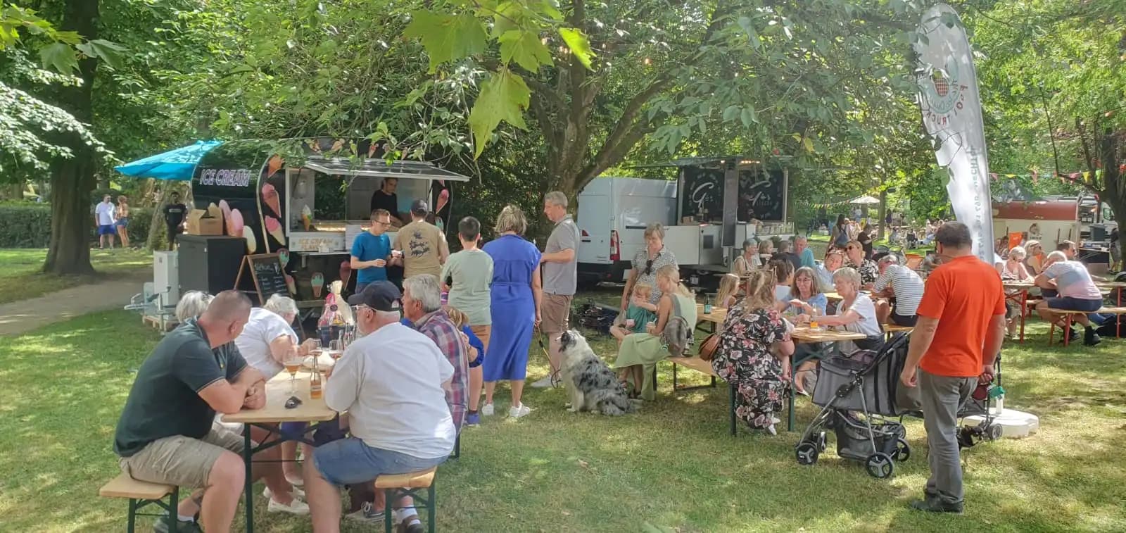 Foodtruck op een evenement